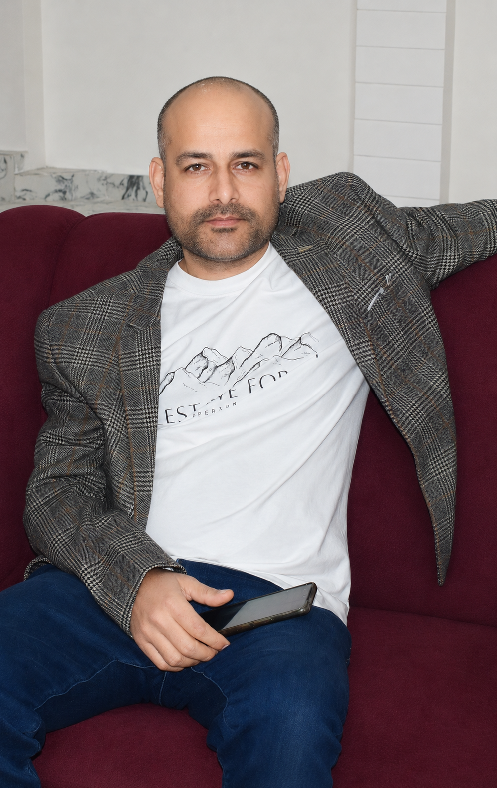 Teju Choubey, owner of Vindhya Banquet & Marriage Hall