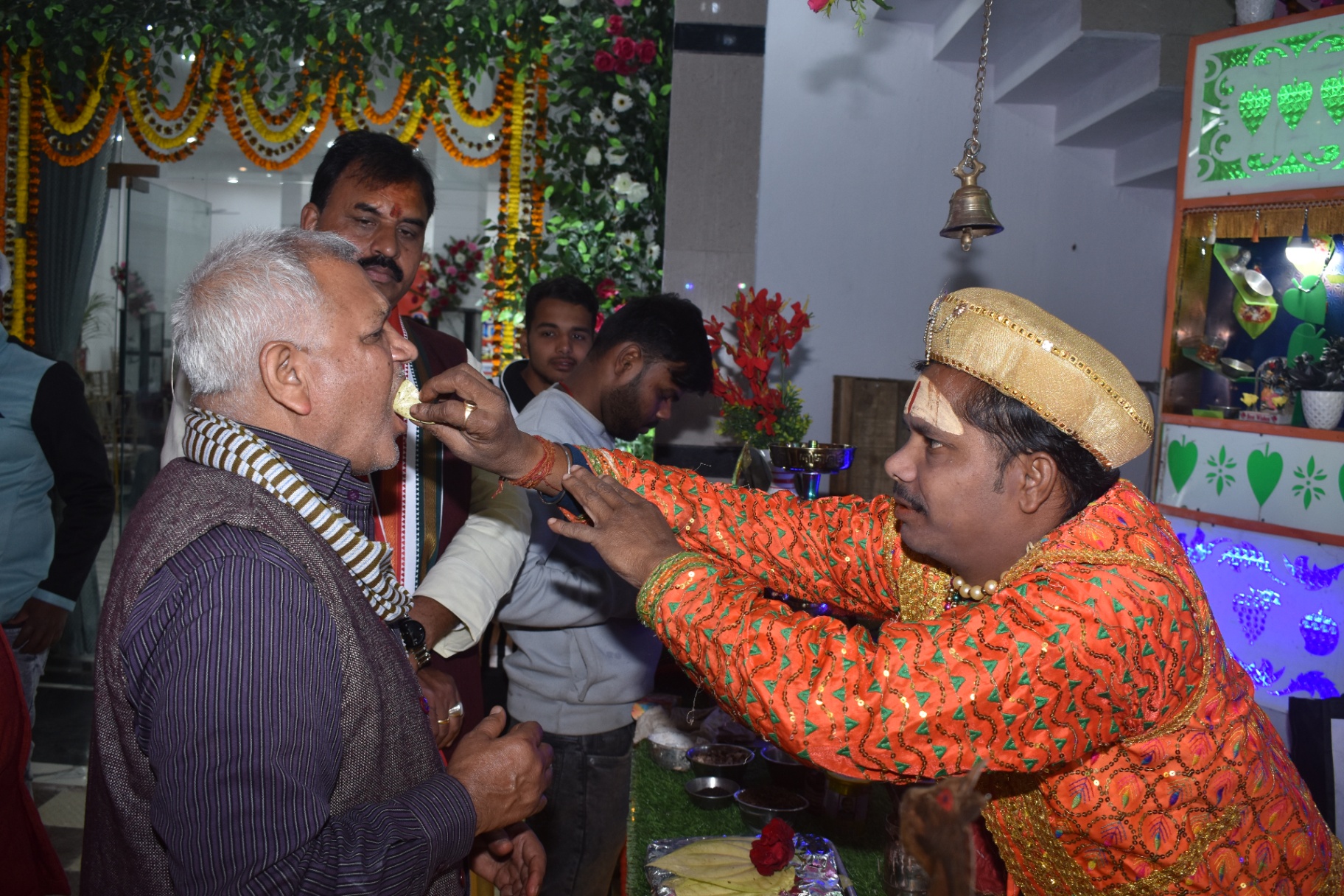 Traditional welcome ceremony